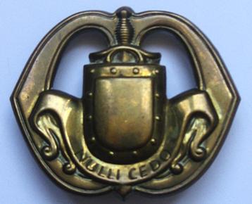 Baretembleem/ Baret Embleem Infanterie Nulli Cedo beschikbaar voor biedingen