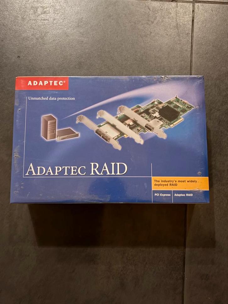 Adaptec RAID Controller - PCI Express, Computers en Software, Processors, Gebruikt, Ophalen of Verzenden