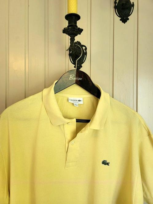 Fantastische, originele, NIEUWE Lacoste polo, XXXL zie afmet, Kleding | Heren, Polo's, Nieuw, Overige maten, Geel, Ophalen of Verzenden