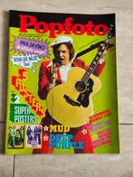 Popfoto november 1974 met Super Poster., Verzamelen, Ophalen of Verzenden, 1960 tot 1980, Tijdschrift