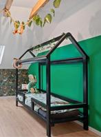Peuterbed zwart, Ophalen, 70 tot 85 cm, 140 tot 160 cm, Zo goed als nieuw
