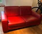 Leuke rode  bank ikea, Huis en Inrichting, Banken | Bankstellen, Ophalen, Kunststof, Gebruikt, 150 tot 200 cm