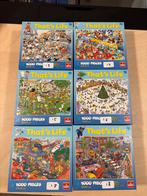 Leuke 'That's Life' Puzzels, Ophalen of Verzenden, 500 t/m 1500 stukjes, Zo goed als nieuw, Legpuzzel