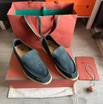 Loro piana summer walk 40, Loafers, Blauw, Ophalen of Verzenden, Zo goed als nieuw