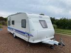 Hobby 560 KMFE, Caravans en Kamperen, Caravans, Vast bed, Rondzit, Hobby, 7 tot 8 meter