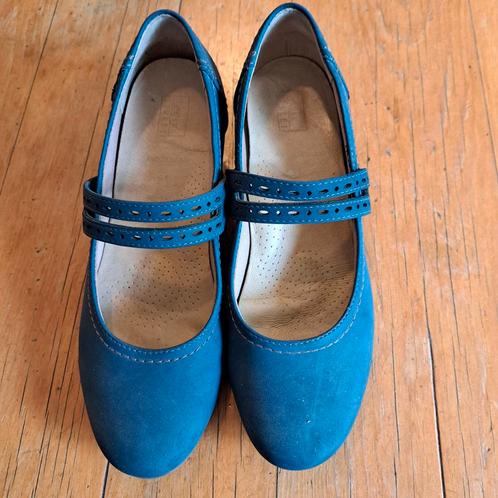Blauwe damesschoenen maat 40, Kleding | Dames, Schoenen, Gedragen, Blauw, Ophalen of Verzenden