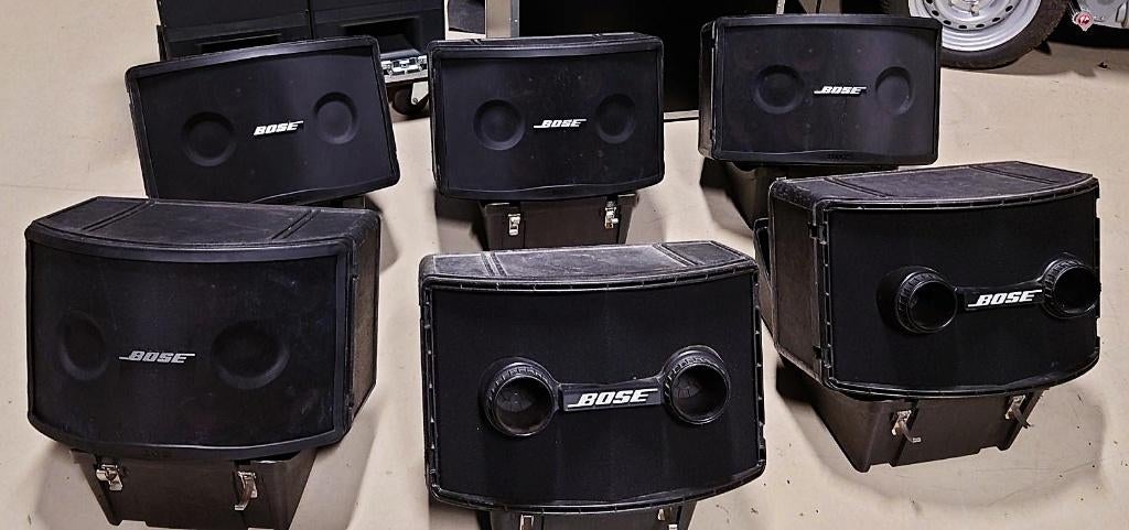 Bose luidsprekers 4x 802/3 en 2x 802/2, Audio, Tv en Foto, Luidsprekers, Ophalen, Gebruikt, Overige typen, Bose