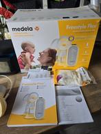 VEEL EXTRA Medela freestyle flex dubbele borstkolf, Ophalen of Verzenden, Zo goed als nieuw