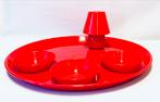 Fatboy snacklight - 5 delige set in rood *design*, Huis en Inrichting, Kunststof, Rond, Gebruikt, Ophalen of Verzenden
