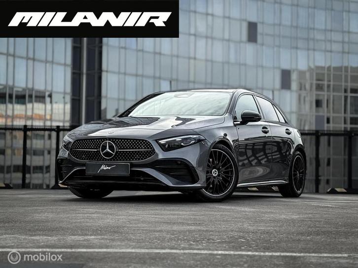 Mercedes A-klasse 180 AMG Line |Pano |Memory |360 |HUD, Auto's, Mercedes-Benz, Bedrijf, Te koop, A-Klasse, 360° camera, ABS, Achteruitrijcamera