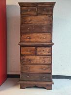Antieke ladenkast. Dubbel of 2x losse kast. Massief en mooi, Antiek en Kunst, Ophalen