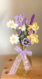 Gehaakt 11 bloemen Clematis Viool Margriet Lavendel EXAMEN?, Verzenden, Nieuw, Haken, Overige typen