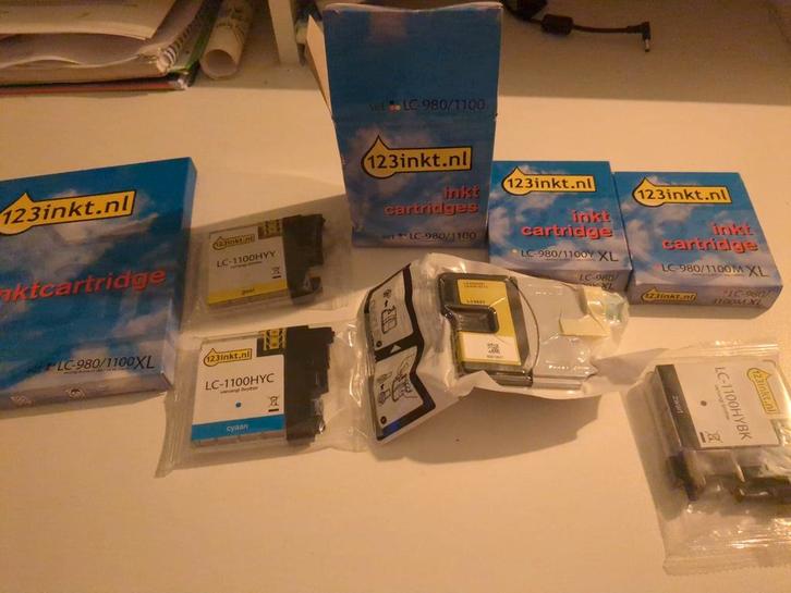 Brother LC-980/LC-1100 inktcartridges - Nieuw in verpakking, Computers en Software, Printerbenodigdheden, Ophalen of Verzenden