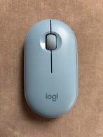 Logitech Pebble M350 - Zo goed als nieuw!, Rechtshandig, Muis, Ergonomisch, Ophalen of Verzenden