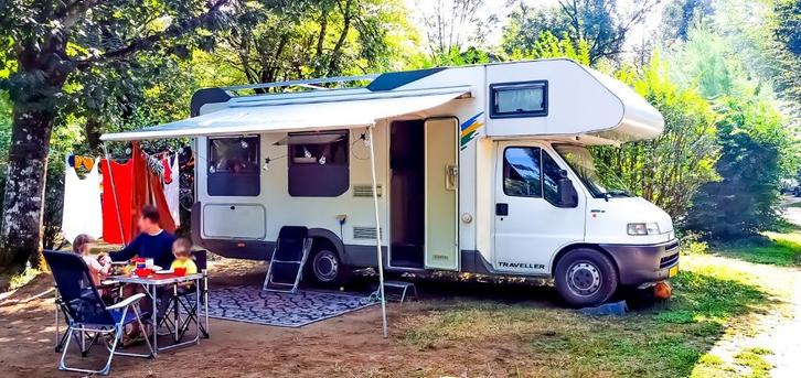 6-pers gezins camper, Fiat Ducato Knaus Traveller 685, Caravans en Kamperen, Campers, Particulier, tot en met 6, Alkoof, Knaus