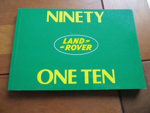 Instructieboek Land Rover 90, Land Rover 110 1983-1990, Auto diversen, Handleidingen en Instructieboekjes, Ophalen of Verzenden
