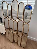 Spiegel  met goud 70 euro, Huis en Inrichting, Woonaccessoires | Spiegels, 100 tot 150 cm, Ophalen of Verzenden, Zo goed als nieuw