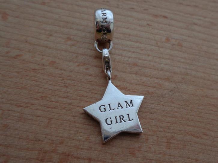 zilveren bedel Thomas Sabo met carrier [009], Sieraden, Tassen en Uiterlijk, Bedels, Zo goed als nieuw, Overige merken, Zilver