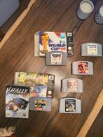 6x V-Rally, Worldcup 98, Carmageddon, Perfect Dark, Robotron, Spelcomputers en Games, Ophalen of Verzenden, Gebruikt, Sport, Vanaf 3 jaar