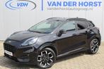 Ford Puma 1.0-125 pk EcoBoost Mild Hybrid ST-Line X AUTOMAAT, 12 maanden, Zwart, 1226 kg, Leder en Stof