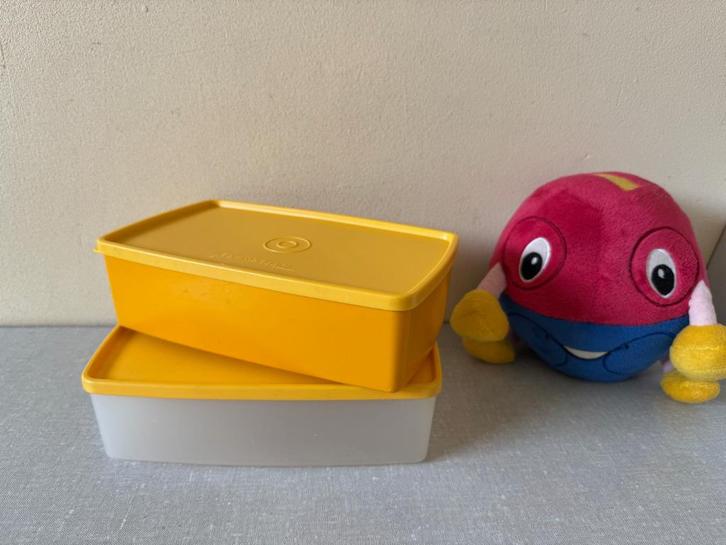 I.Z.G.S Broodtrommels TUPPERWARE Broodtrommel 22,5x14x6,5 CM, Huis en Inrichting, Keuken | Tupperware, Gebruikt, Bus of Trommel