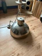 Industriële hanglamp metaal, Ophalen of Verzenden, Gebruikt, Metaal, Minder dan 50 cm