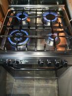Schone ZGAN Indesit gasfornuis Elektrisch oven Werkt 100%, Witgoed en Apparatuur, Fornuizen, Elektrisch, 4 kookzones, Grill, Vrijstaand