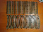 Trix Express 701 en 704 - Setje rechte en gebogen rails, Gebruikt, Gelijkstroom, Trix, Rails