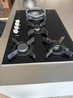 ATAG kookplaat met wokbrander, Witgoed en Apparatuur, Kookplaten, Gebruikt, Inbouw, Gas, 4 kookzones