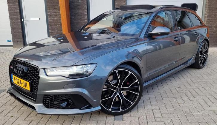 Audi RS6 Avant 4.0 TFSI Quattro PANO/SOFTCL/STLVW/CAMERA/PDC, Auto's, Audi, Bedrijf, Te koop, RS6, 360° camera, 4x4, ABS, Achteruitrijcamera