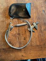 Vintage Schukra infuuspaal  Rods Set militaire defensie, Zwart, Zo goed als nieuw, Leer, Ophalen