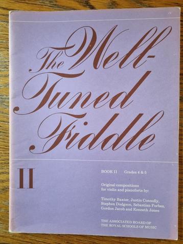 The well-tuned fiddle, book II, grades 4 & 5 beschikbaar voor biedingen