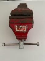 Tiger Bankschroef 95 mm, Doe-het-zelf en Verbouw, Werkbanken, Ophalen, Gebruikt, Bankschroef