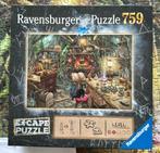 Ravensburger Escape puzzle “De heksenkeuken”, Ophalen of Verzenden, 500 t/m 1500 stukjes, Legpuzzel, Zo goed als nieuw