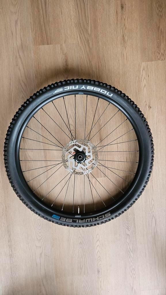 Mountainbike voorwiel 29" - Alexrims MD25, shimano MT400, Fietsen en Brommers, Fietsonderdelen, Mountainbike, Wiel, Ophalen