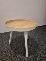 Tafeltje wit, Huis en Inrichting, Ophalen, 50 tot 100 cm, Rond, 50 tot 100 cm
