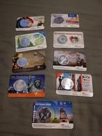 Coincards 9 verschillende, Postzegels en Munten, Munten | Nederland, Ophalen of Verzenden, Koningin Beatrix, Euro's