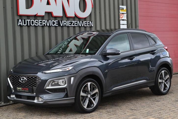 Hyundai Kona 1.6 T-GDI Premium 4WD 177PK LED/Leer/Camera, Auto's, Hyundai, Bedrijf, Kona, 4x4, ABS, Achteruitrijcamera, Airbags