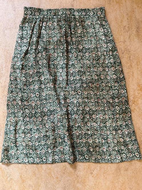 Rok Cadadía, maat 36, in zeer goede staat!, Kleding | Dames, Rokken, Zo goed als nieuw, Maat 36 (S), Groen, Onder de knie, Ophalen of Verzenden