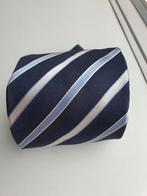 Edsor Kronen handgemaakte zijden stropdas, Ophalen of Verzenden, Zo goed als nieuw, Blauw
