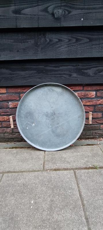 Dienblad zink diameter = 58 cm beschikbaar voor biedingen
