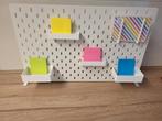 Ikea Skadis Pegboard met Bakjes, Ophalen, Zo goed als nieuw, Prikbord