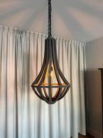 Landelijke hanglamp 80 cm hoog diameter 46 cm  sfeervol !, Huis en Inrichting, Lampen | Kroonluchters, Ophalen of Verzenden, Zo goed als nieuw