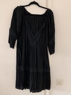 Zwarte jurk tuniek met kant , maat xl, Kleding | Dames, Jurken, Ophalen of Verzenden, Zo goed als nieuw, Maat 46/48 (XL) of groter