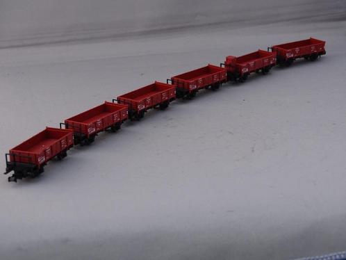 Fleischmann schaal N, sleep open wagens, Hobby en Vrije tijd, Modeltreinen | H0, Zo goed als nieuw, Wagon, Gelijkstroom, Fleischmann