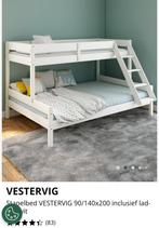 Heel stevig Stapelbed 90/140x200, Kinderen en Baby's, Kinderkamer | Stapelbedden en Hoogslapers, Ophalen, Zo goed als nieuw, Stapelbed