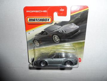 Matchbox - Porsche 911 Carrera Cabriolet (grijs) 1:64 beschikbaar voor biedingen