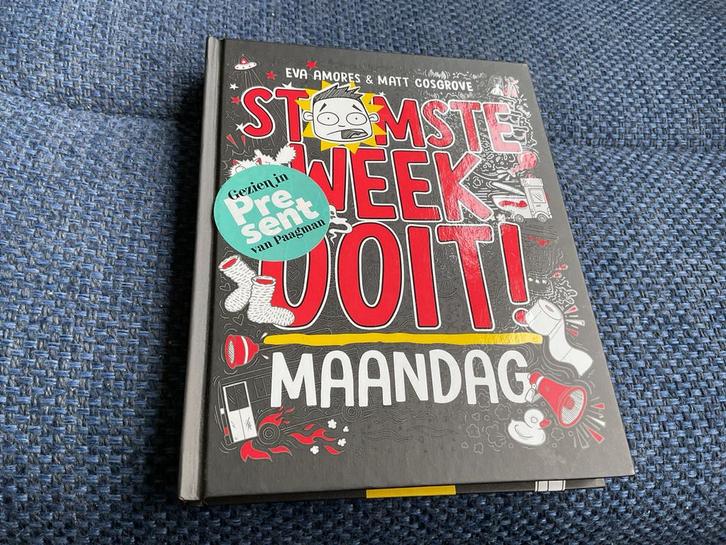 Stomste Week Ooit! - Eva Amores & Matt Cosgrove, Boeken, Kinderboeken | Jeugd | onder 10 jaar, Zo goed als nieuw, Fictie algemeen