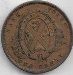 1  penny    1837  Du Bas ( Canada ) km. ??, Postzegels en Munten, Munten | Amerika, Ophalen of Verzenden, Losse munt, Noord-Amerika