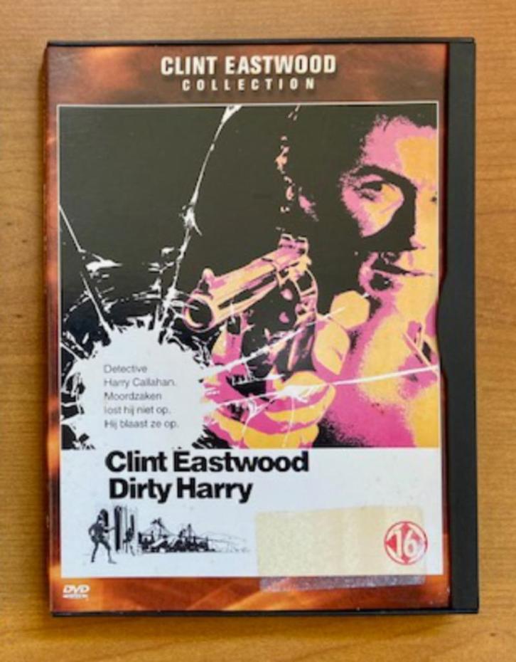 Dirty Harry  - Clint Eastwood, Cd's en Dvd's, Dvd's | Thrillers en Misdaad, Gebruikt, Actiethriller, Vanaf 16 jaar, Ophalen of Verzenden
